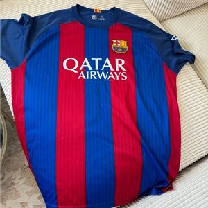 FC Barcelona Red and Blue Jersey